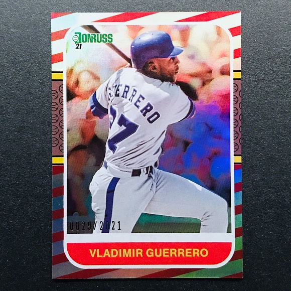 Vladimir Guerrero - 2021 Donruss RETRO Red #217 0029/2021 - Picture 1 of 2